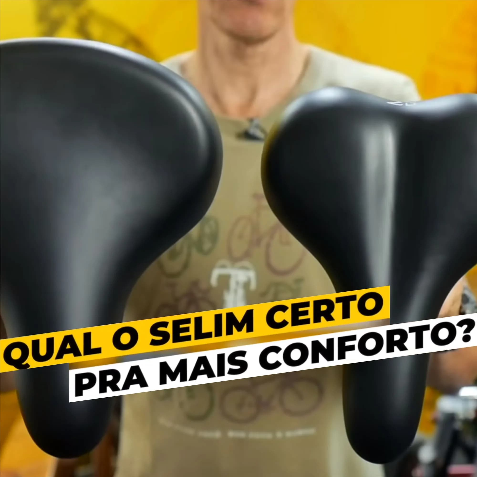 Como escolher o selim ideal